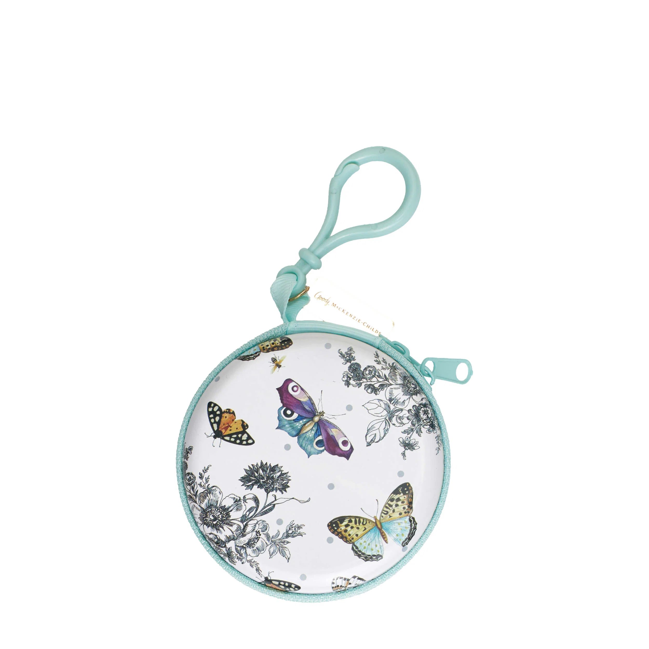 MacKenzie-Childs x Goody Elastics Pouch - Butterfly Toile. 15ct