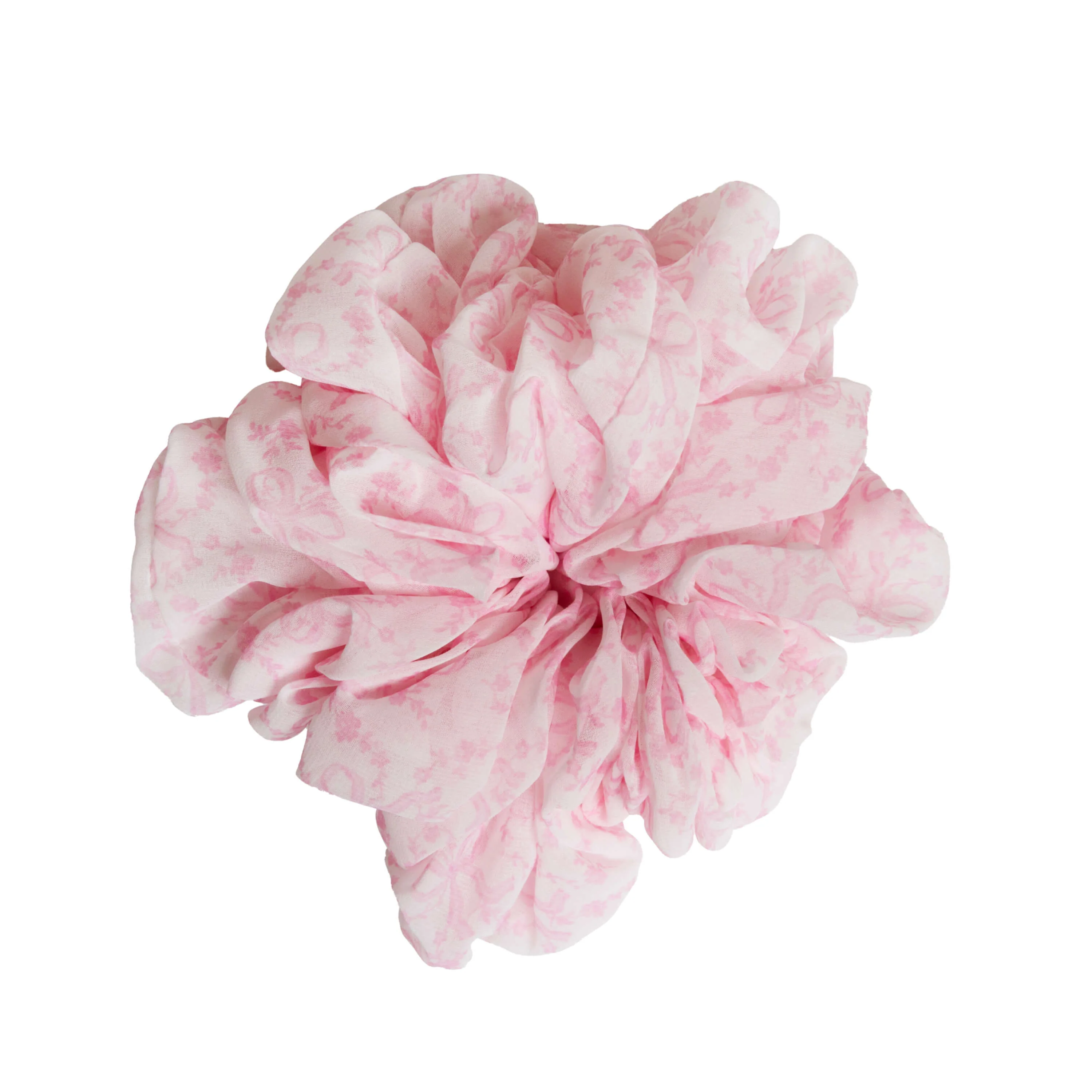 Goody x LoveShackFancy Oversized Chiffon Scrunchie - Coquette Bow - 1ct