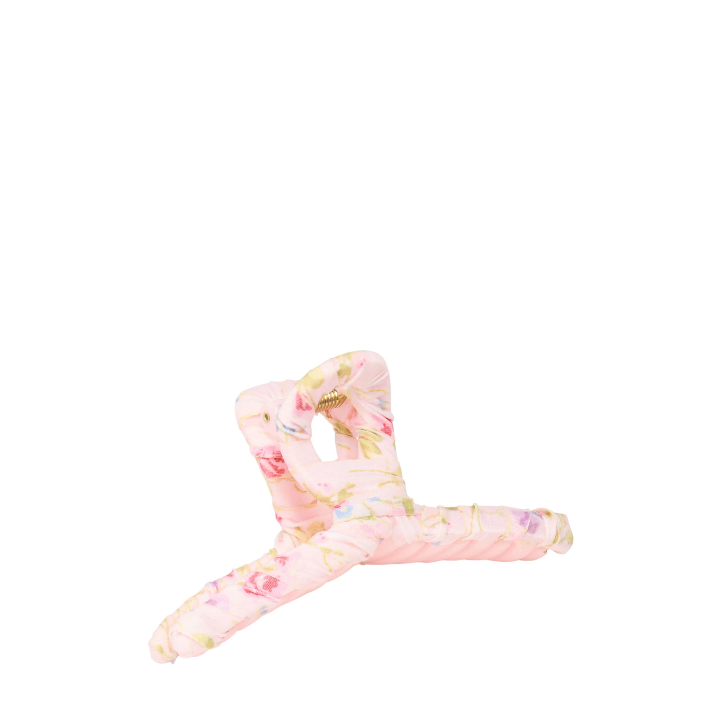 Wet Brush × Hill House Fabric Wrapped Claw Clip - Pink Bluebonnet Floral - Image 2