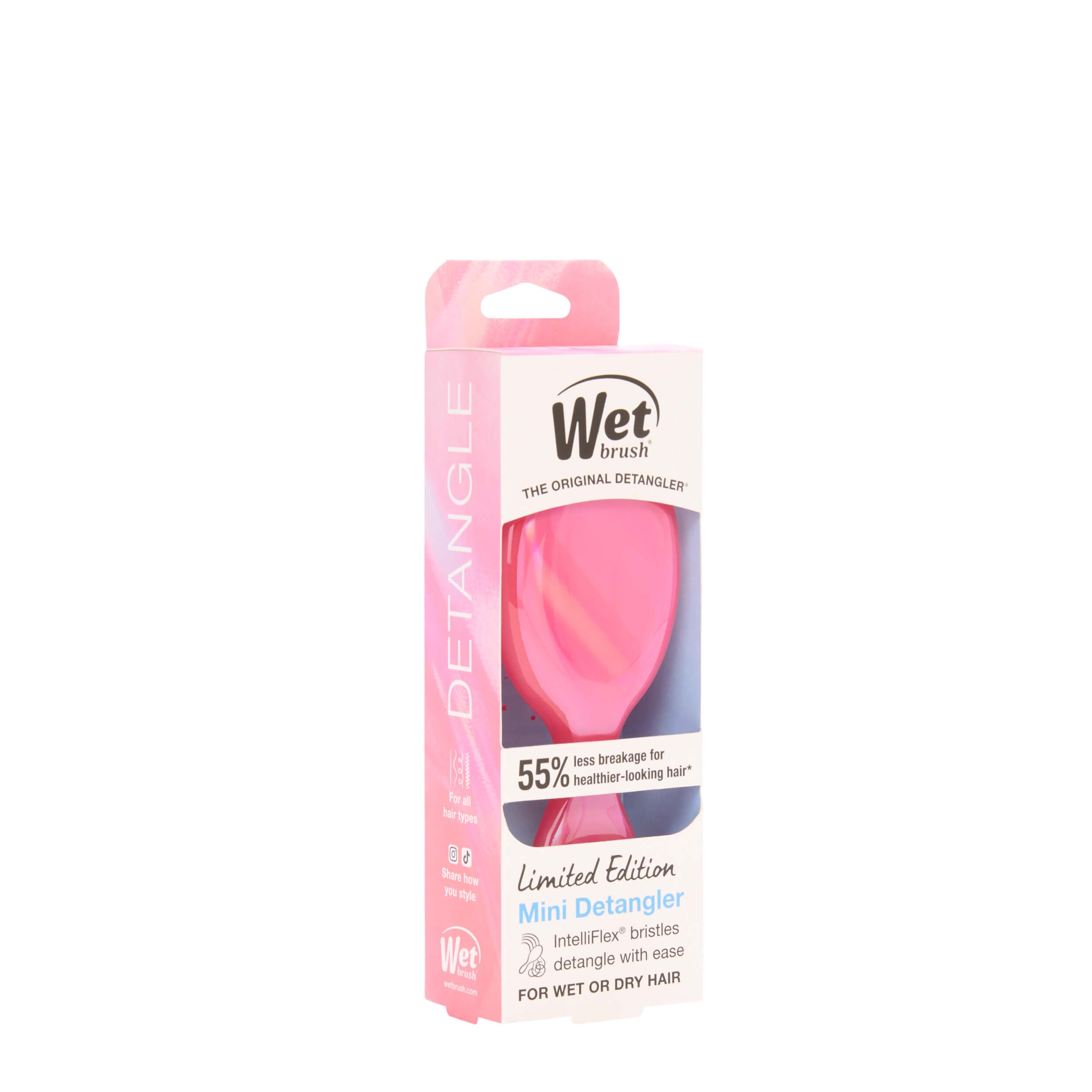 Prismatic Glow Mini Detangler - Pink - Image 9