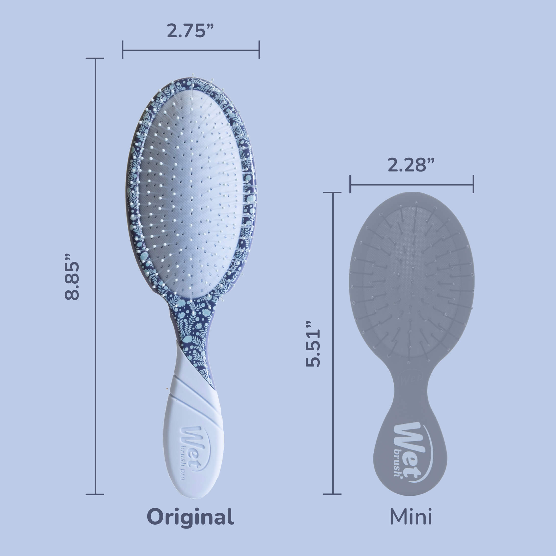 Wet Brush x Hill House Pro Original Detangler - Ditsy Thistle - Image 7