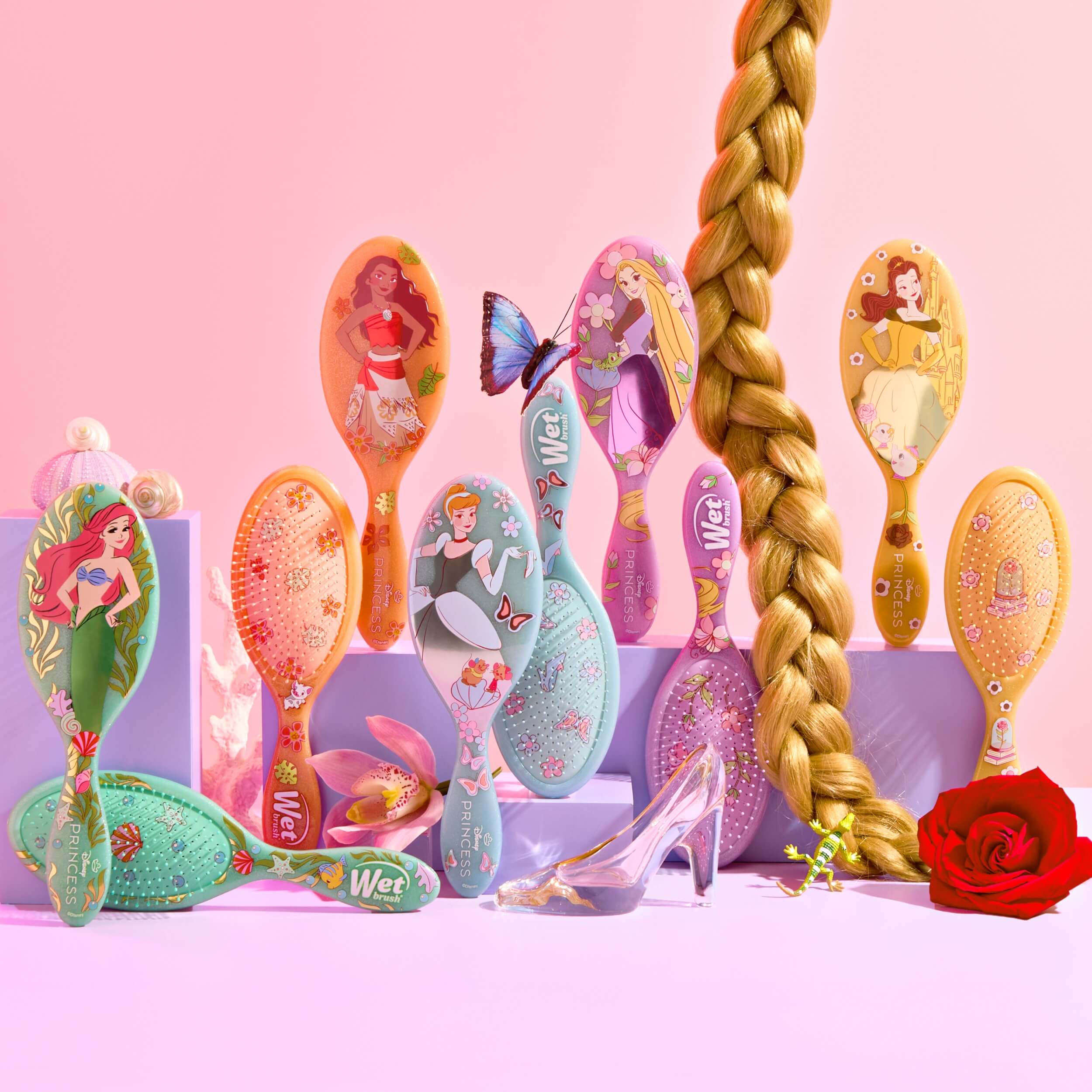Wet Brush x Dreamy Disney Princess Original Detangler - Rapunzel - Image 10