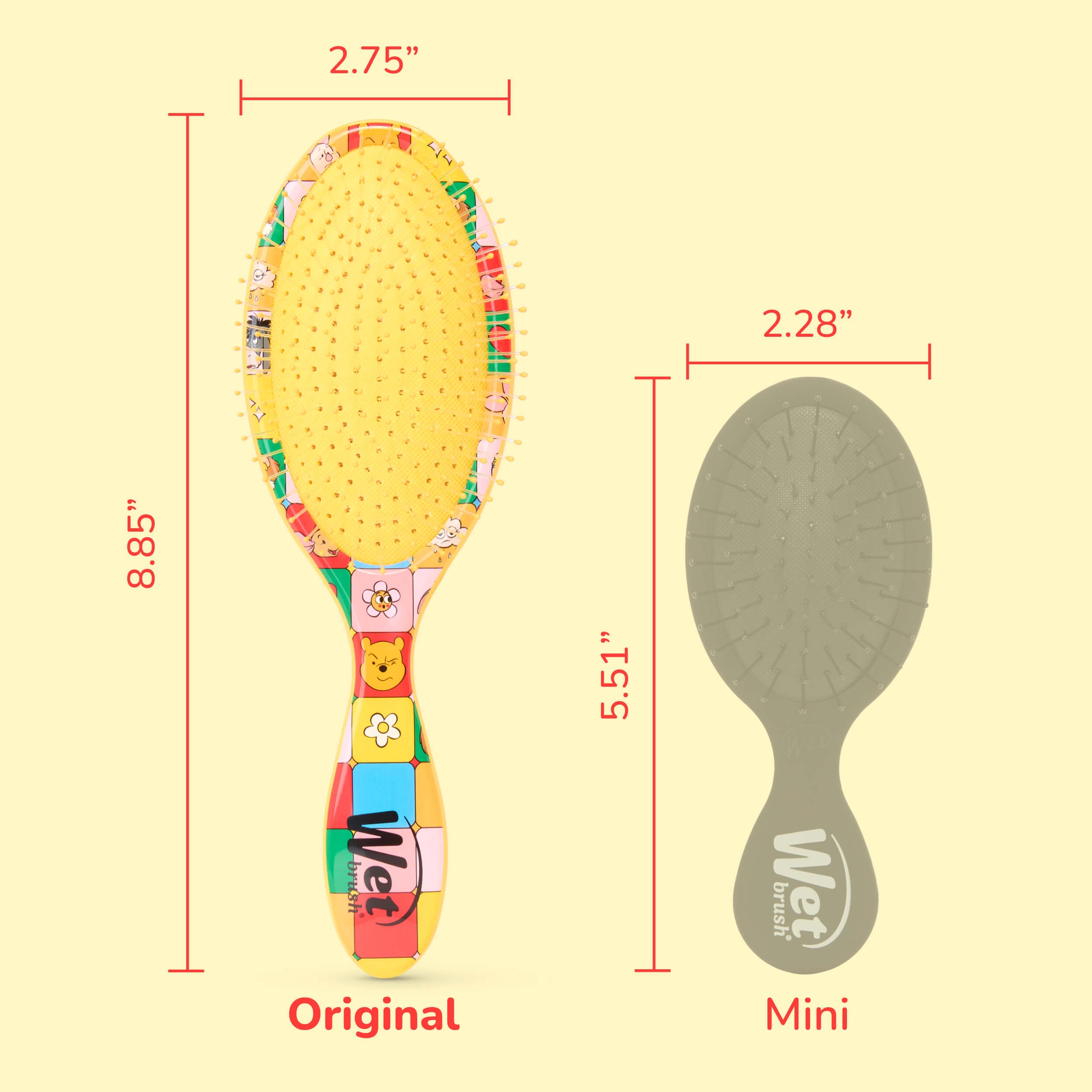 Wet Brush x Disney Winnie the Pooh Original Detangler - Pooh & Friends - Image 6