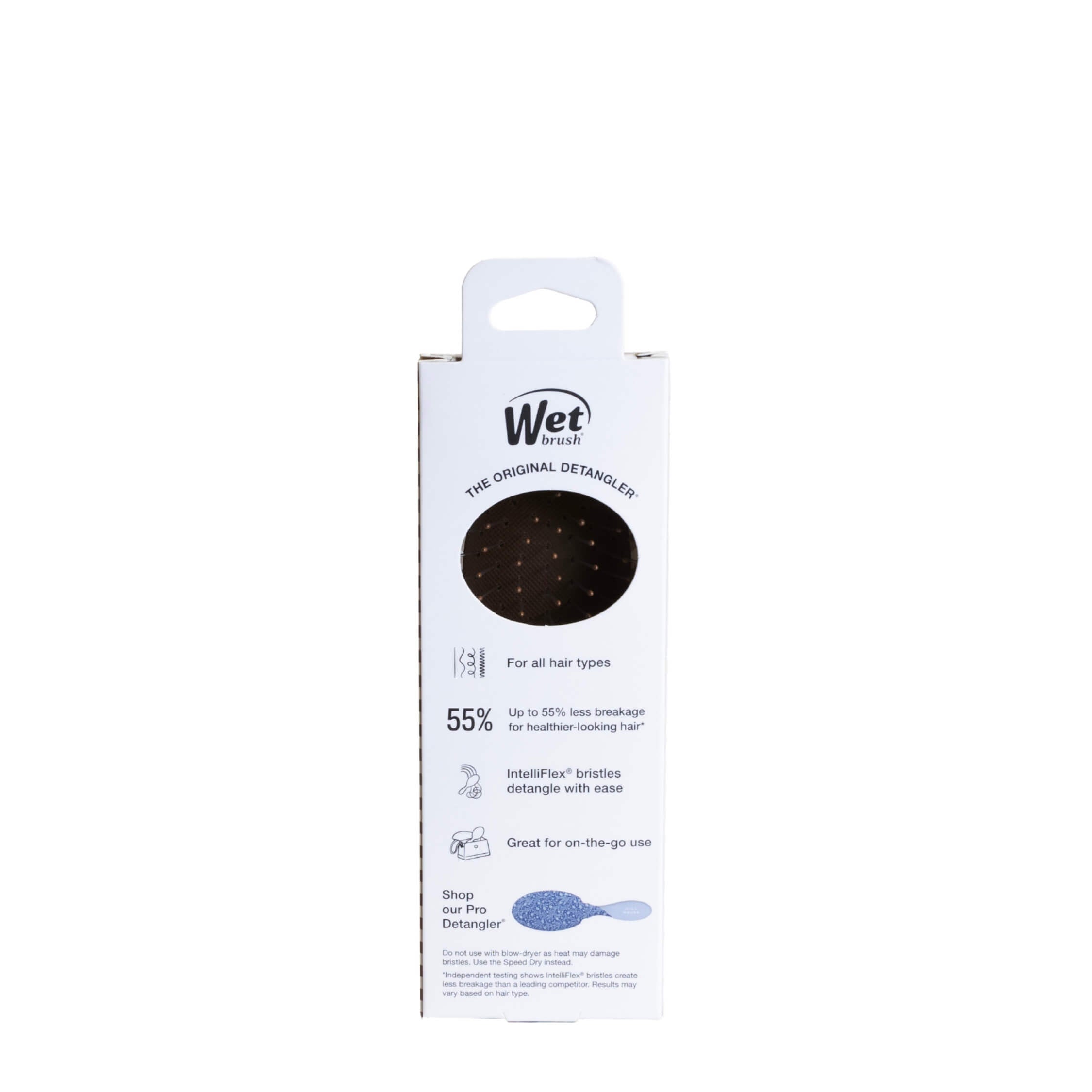 Wet Brush x Hill House Mini Detangler - Brown Gingham - Image 10