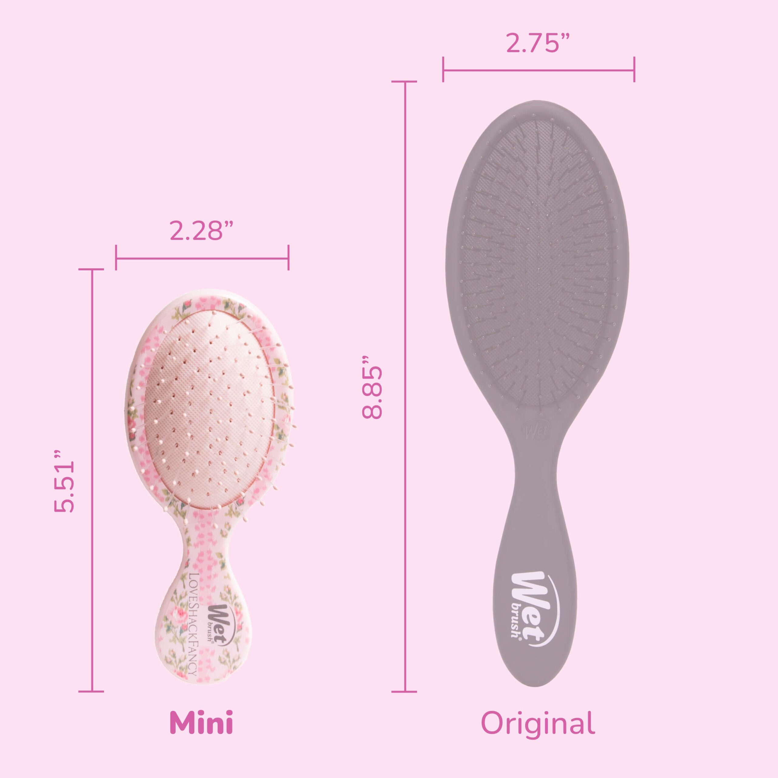 Wet Brush x LoveShackFancy Mini Detangler - Blooming Heirloom - Image 6