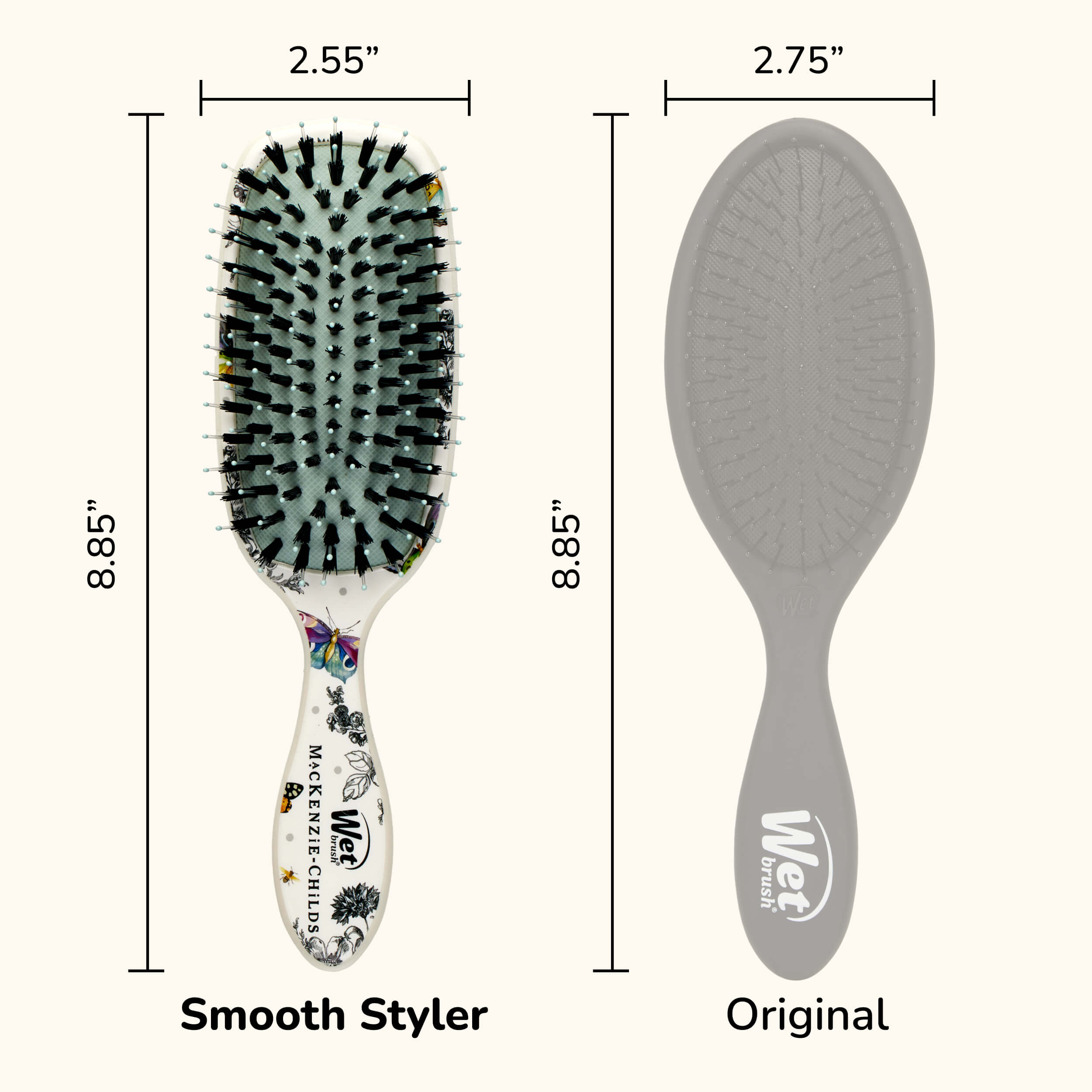MacKenzie-Childs x Wet Brush Smooth Styler - Butterfly Toile - Image 6