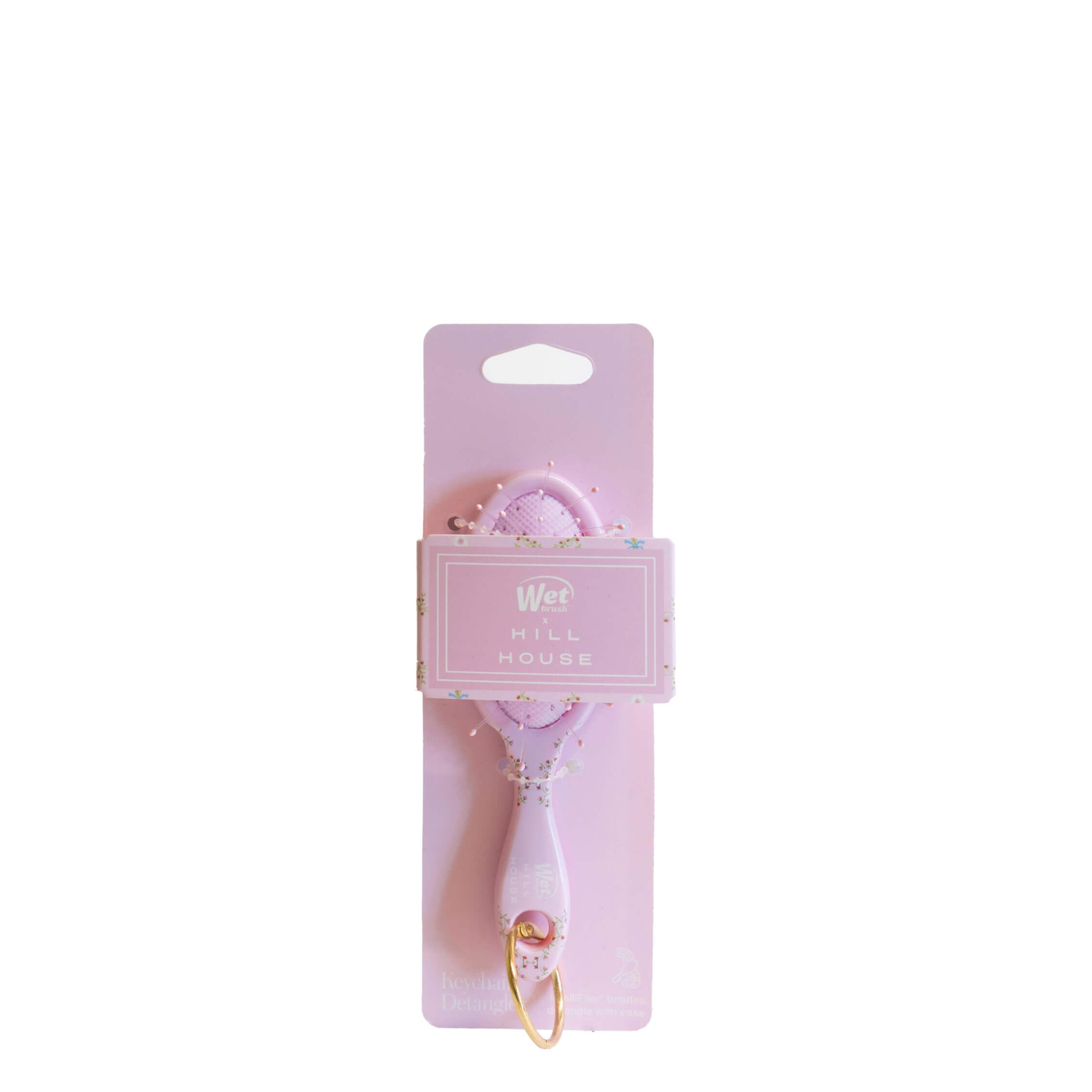 Wet Brush x Hill House Keychain Detangler - Pink Trellis - Image 9