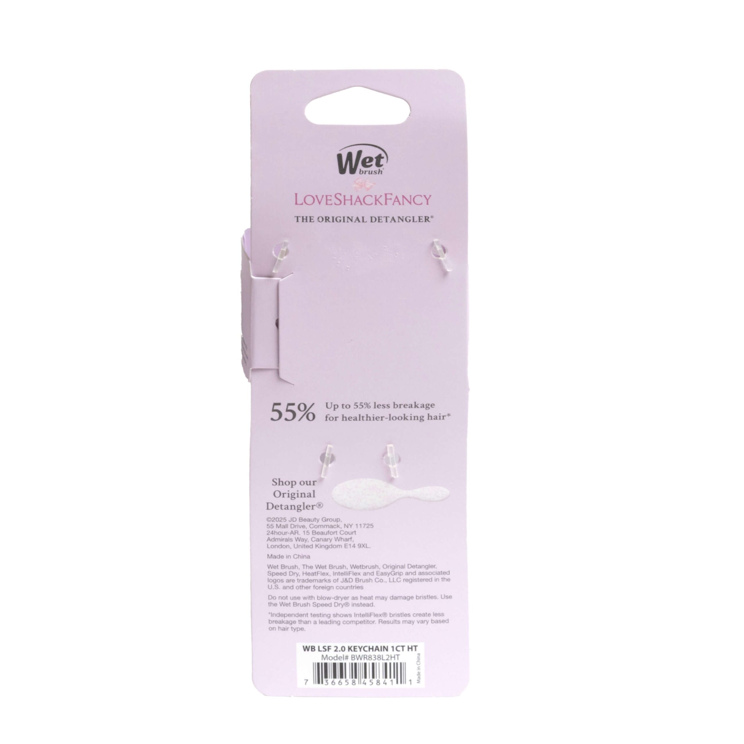Wet Brush x LoveShackFancy Keychain Detangler - Happy Thoughts - Image 9