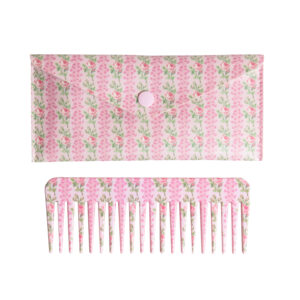Wet Brush x LoveShackFancy Comb with Case - Blooming Heirloom