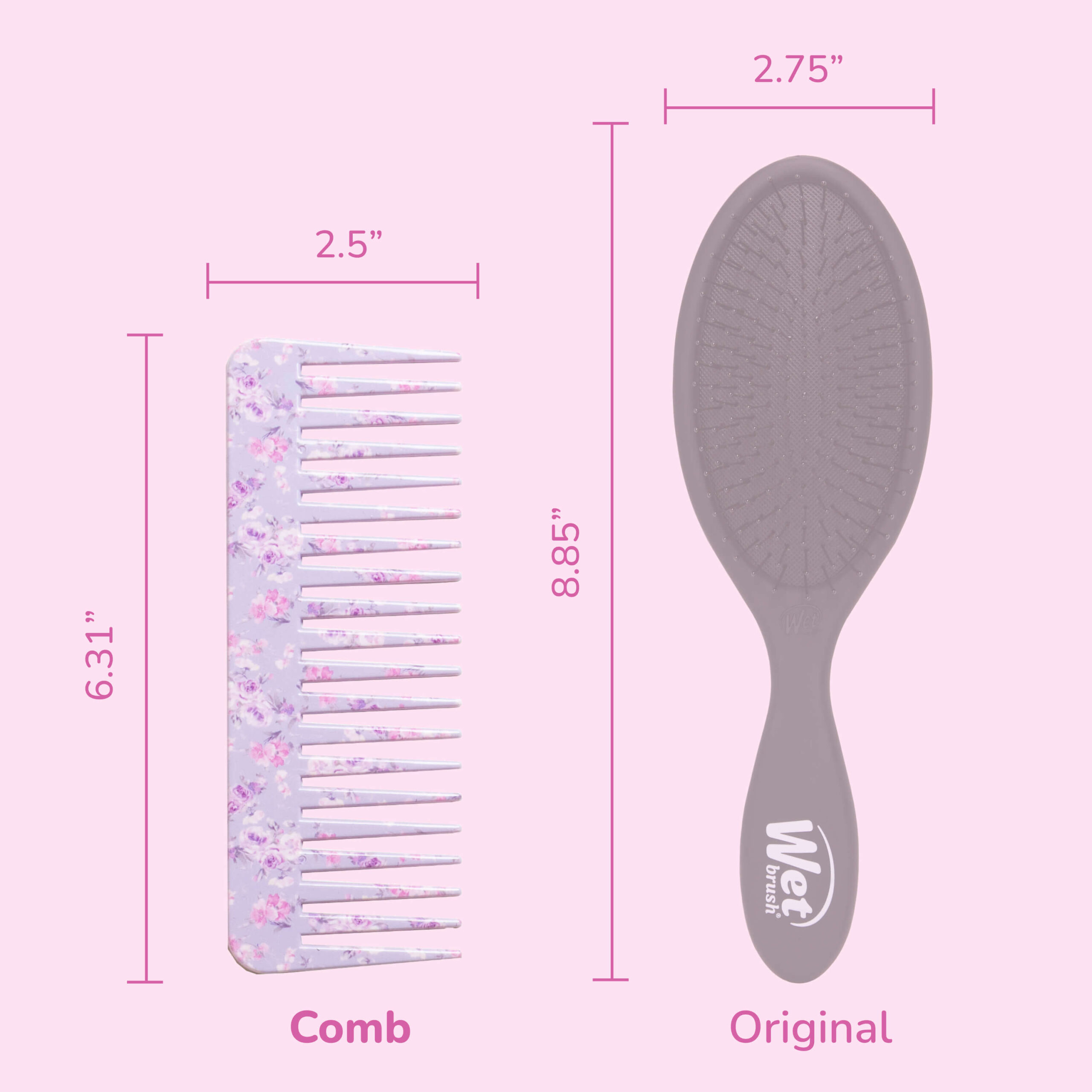 Wet Brush x LoveShackFancy Comb with Case - Happy Thoughts - Image 5