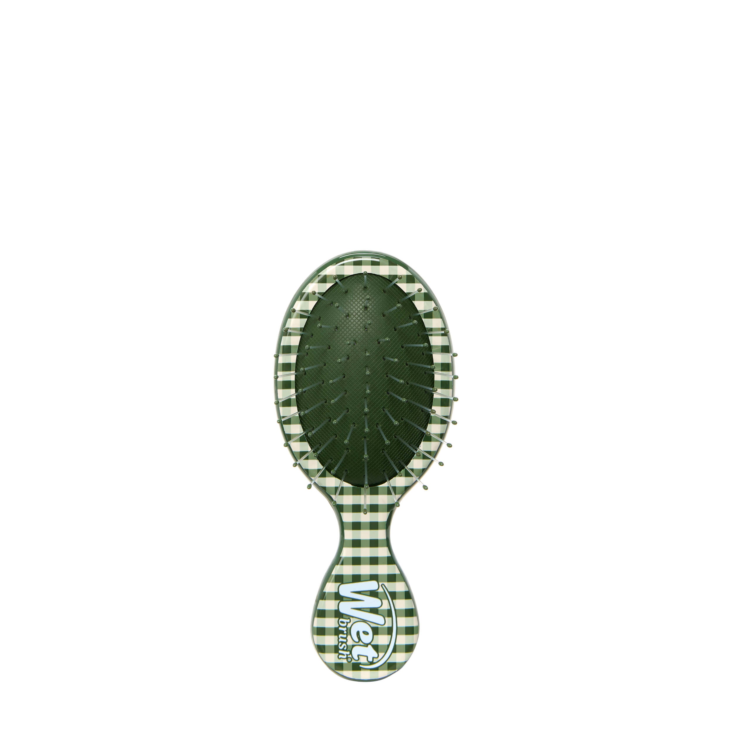 Wet Brush × Hill House Mini Detangler - Olive Gingham