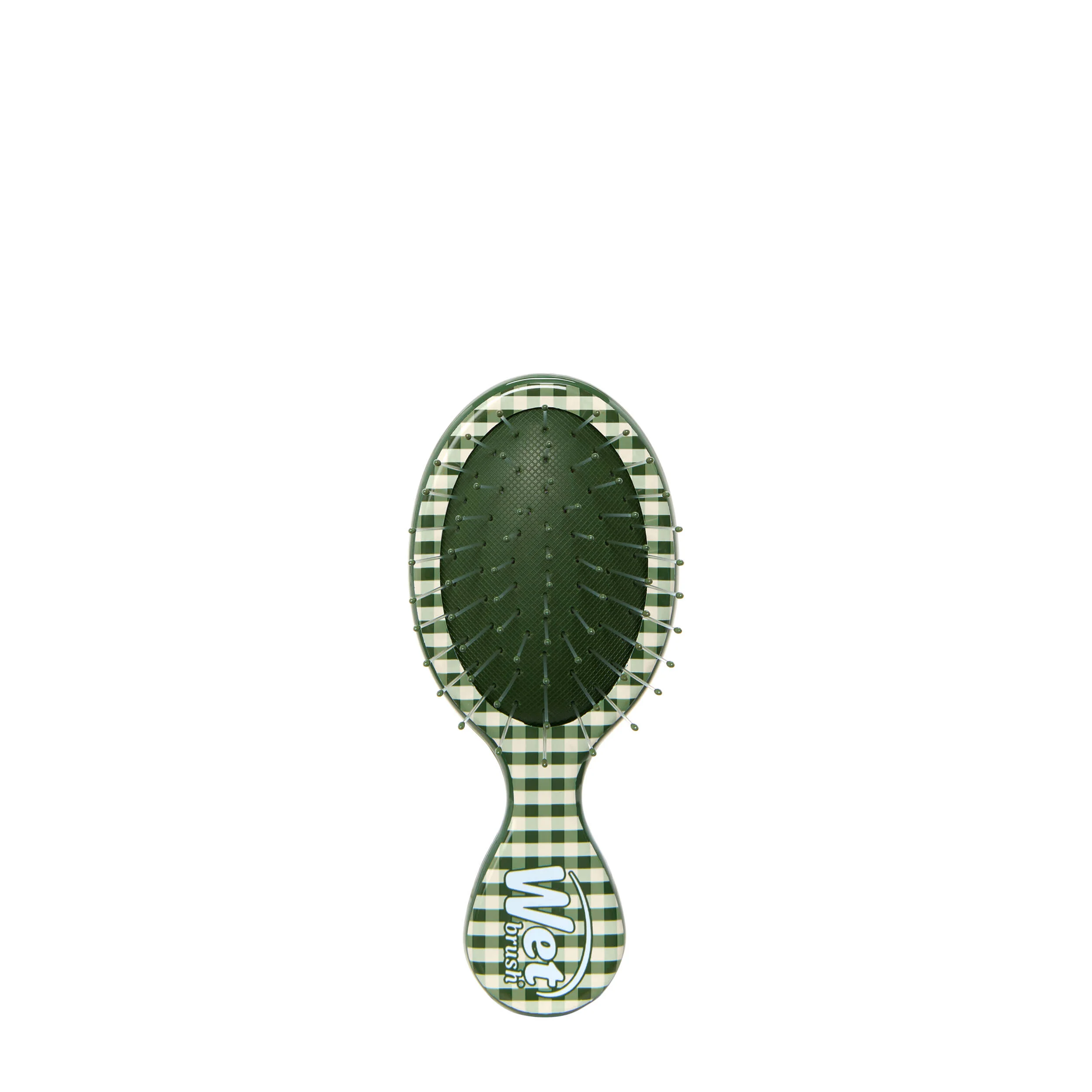 Wet Brush × Hill House Mini Detangler - Olive Gingham
