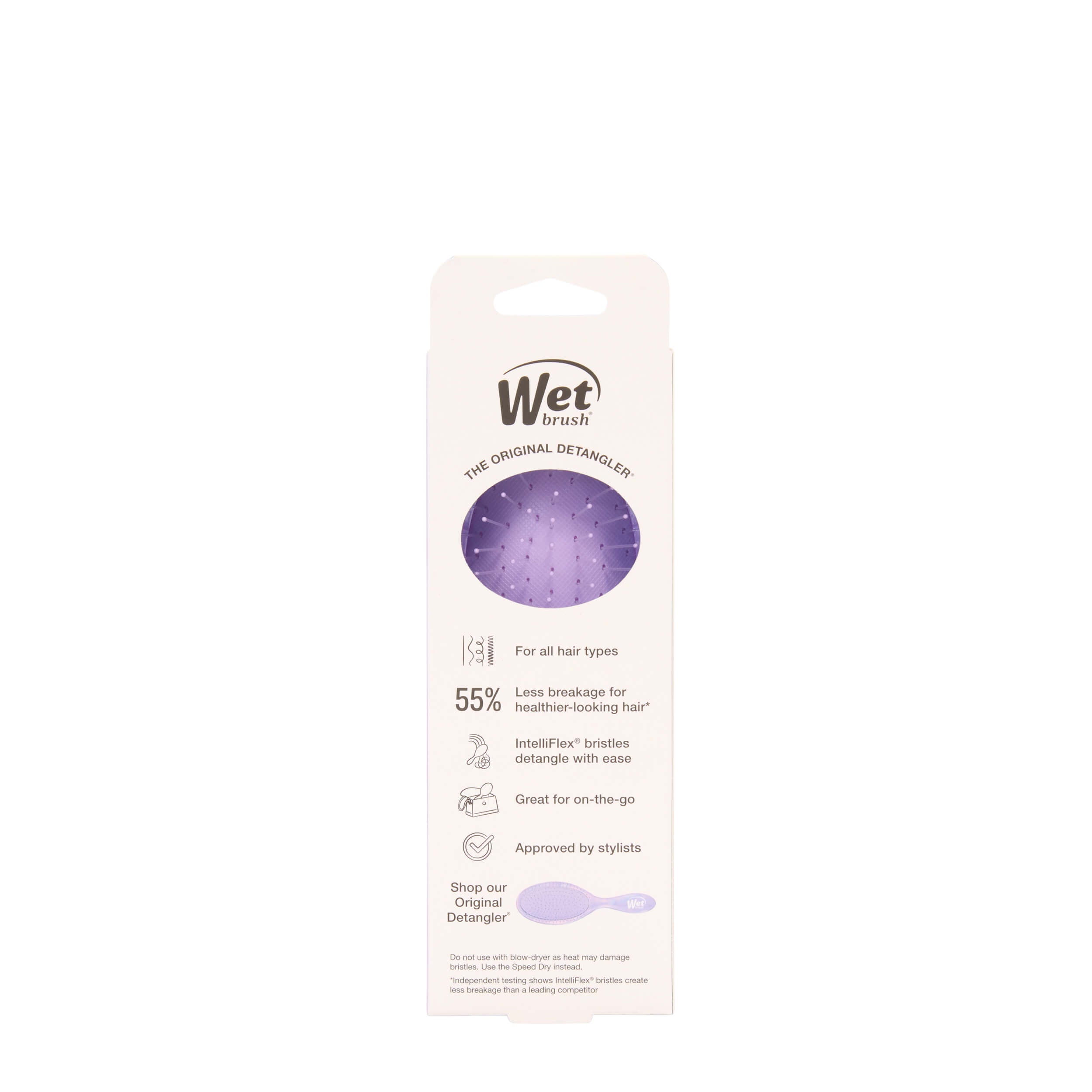 Prismatic Glow Mini Detangler - Purple - Image 10