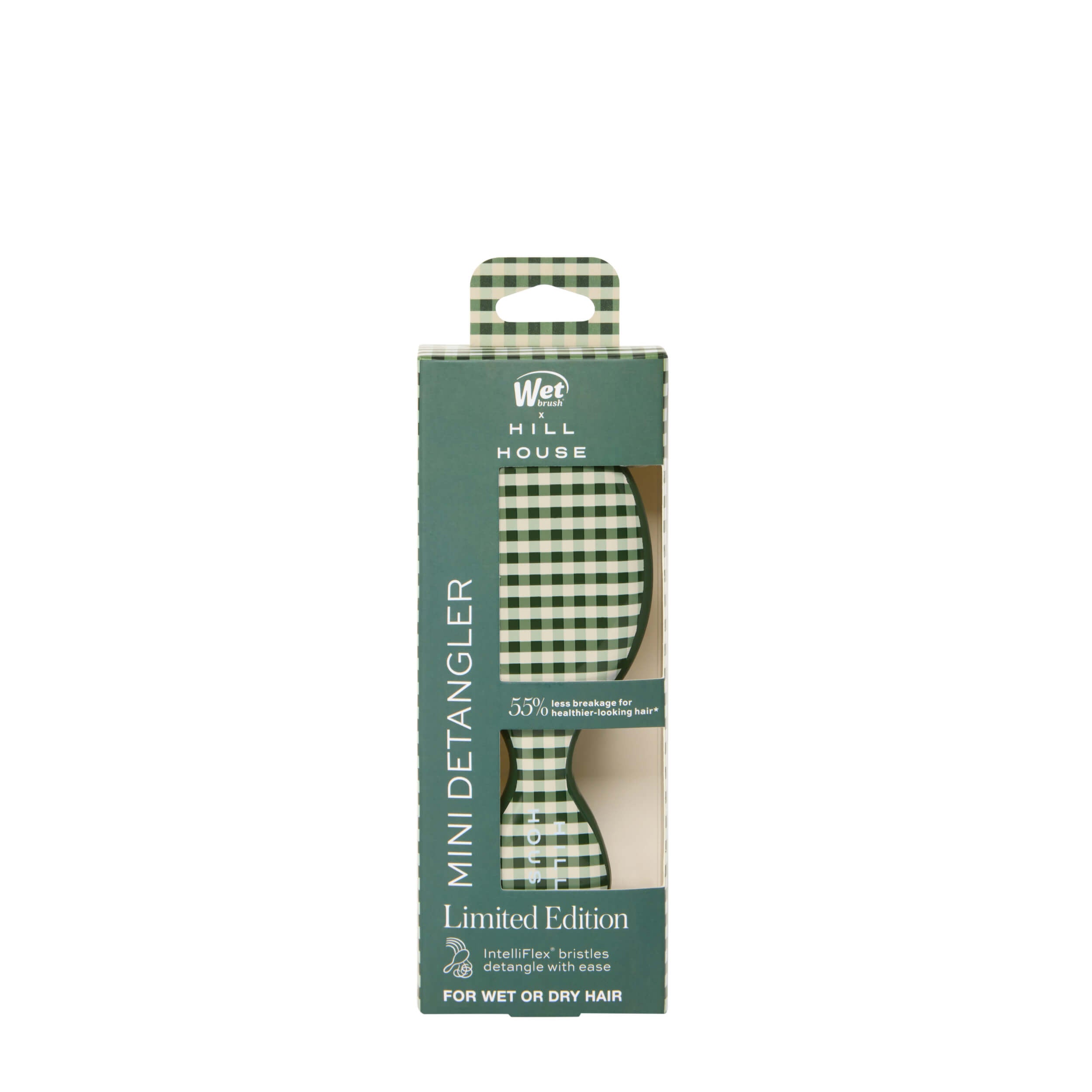 Wet Brush × Hill House Mini Detangler - Olive Gingham - Image 10