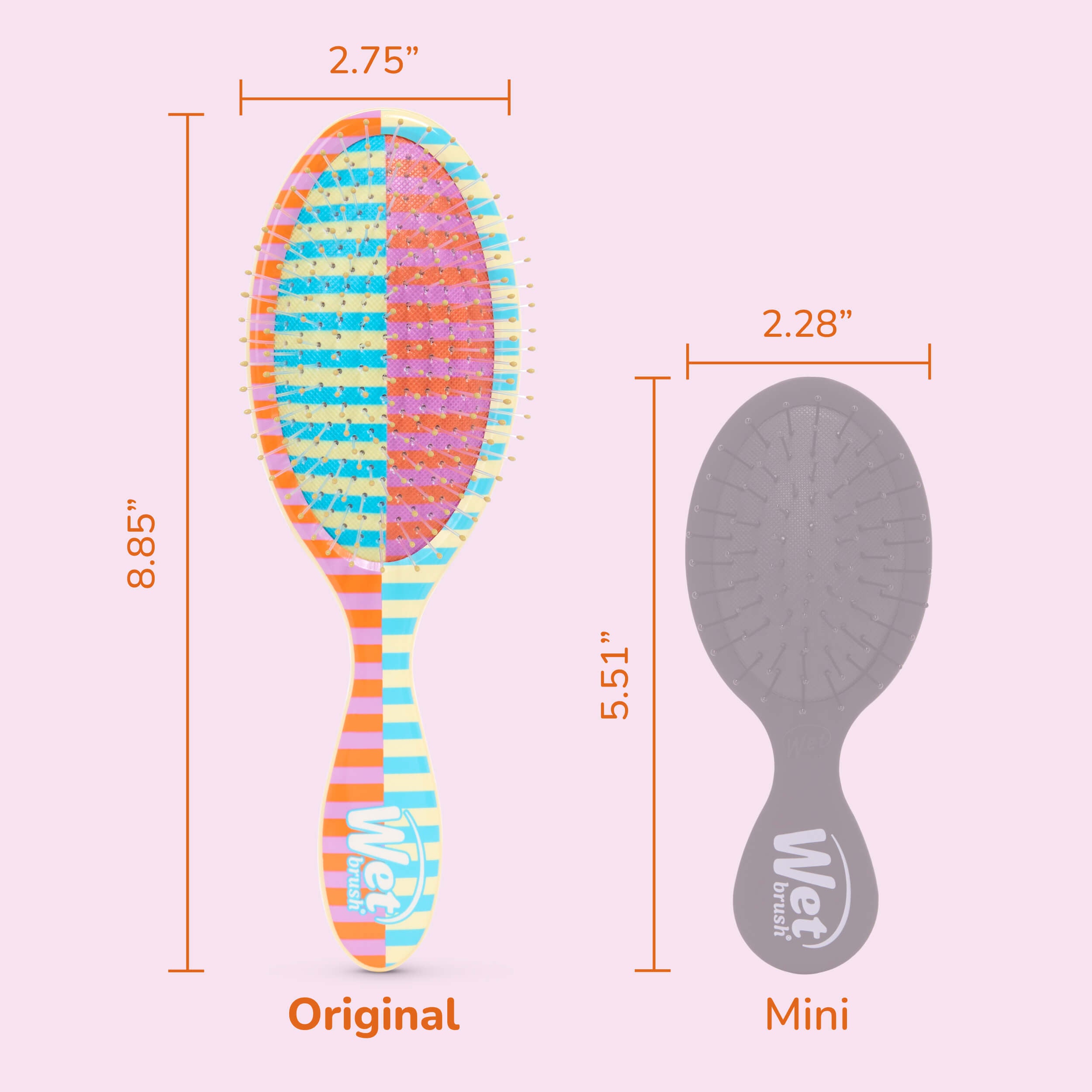 Retro Sport Original Detangler - Cream All-Star Stripe - Image 6
