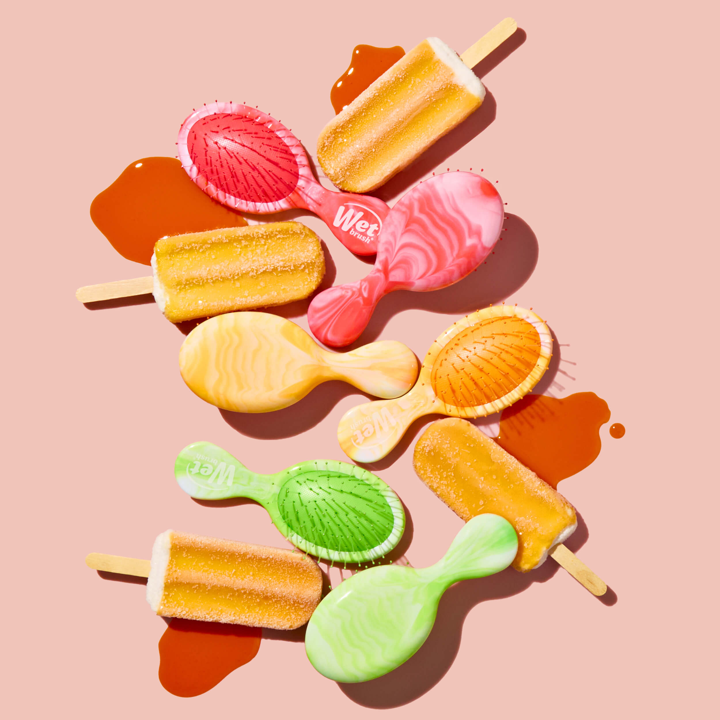 Summer Treat Mini Detangler - Strawberries & Cream - Image 7