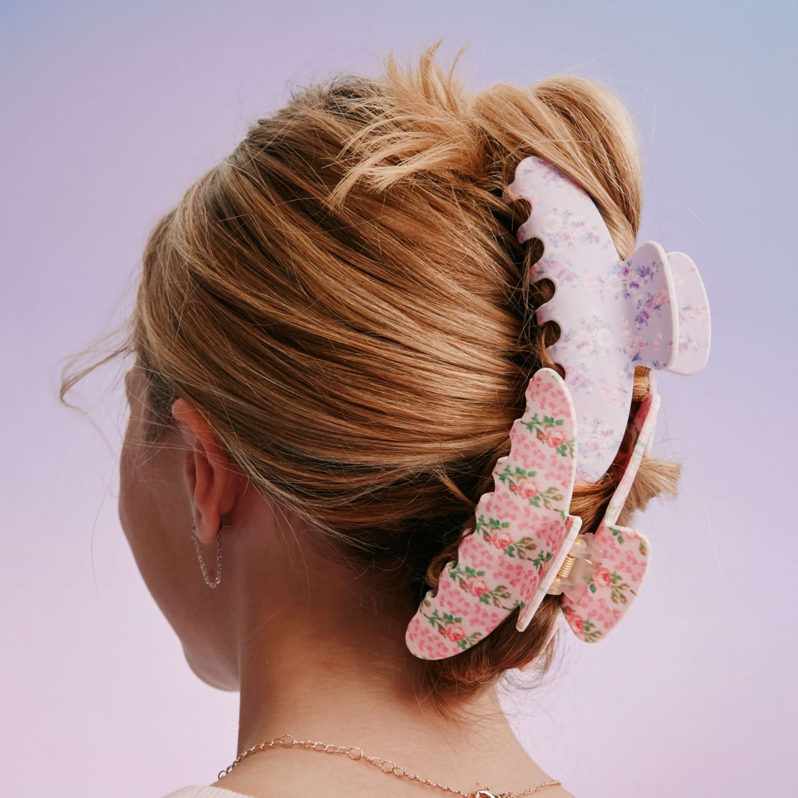 Goody x LoveShackFancy Large Claw Clip - Happy Thoughts - 1ct - Image 3