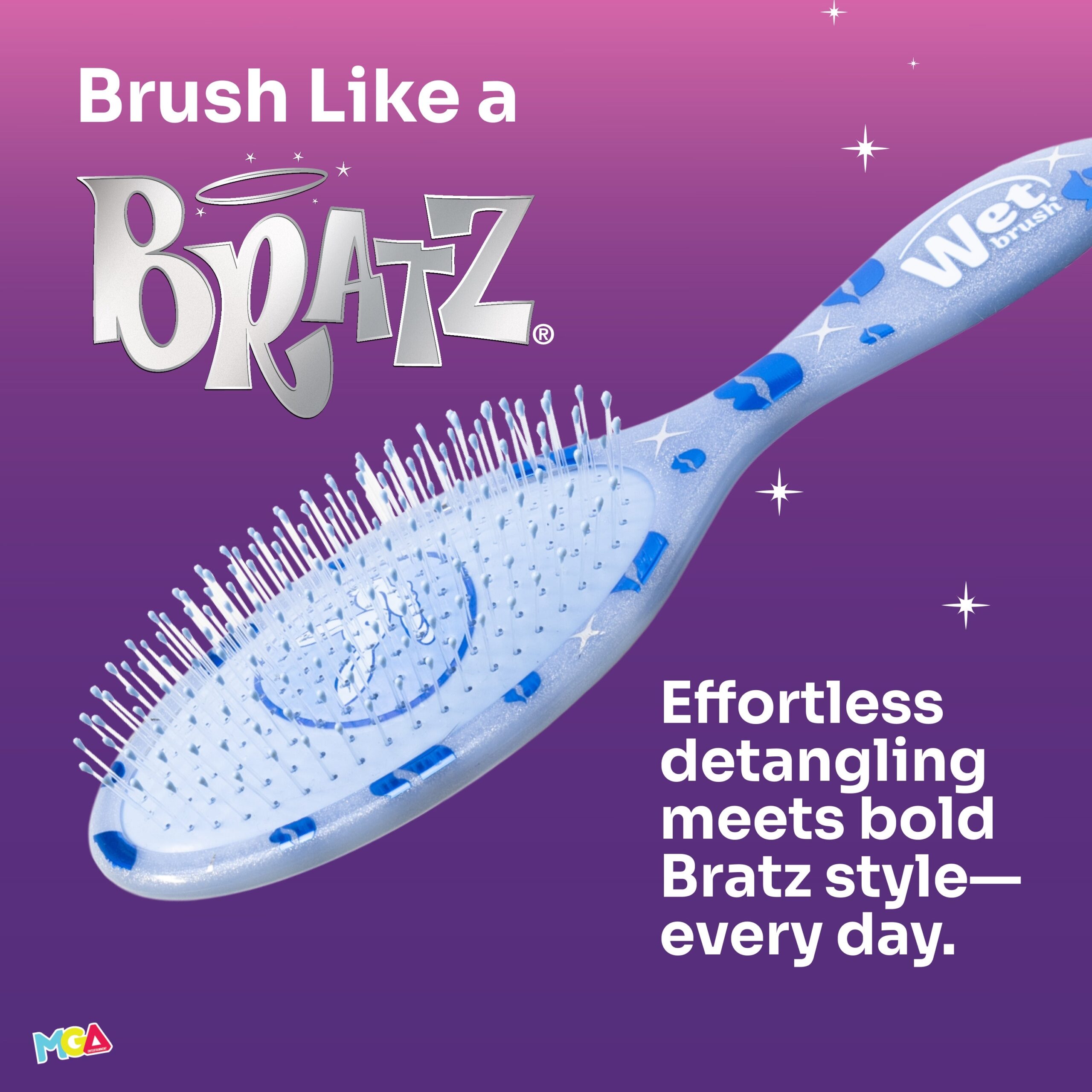 Wet Brush x Bratz Original Detangler & Claw Clips Kit - Sasha - Image 9